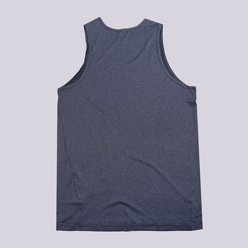 мужская синяя майка Nike Dri-FIT Breathe Vest 832825-011 - цена, описание, фото 3